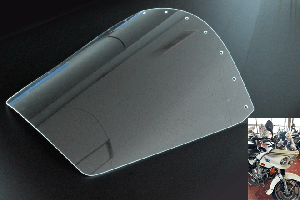 バイクのスクリーン