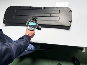 成形品を3Dスキャン